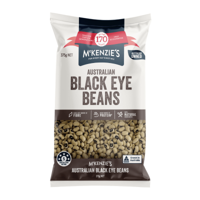 McKenzie’s Australian Black Eye Beans 375g