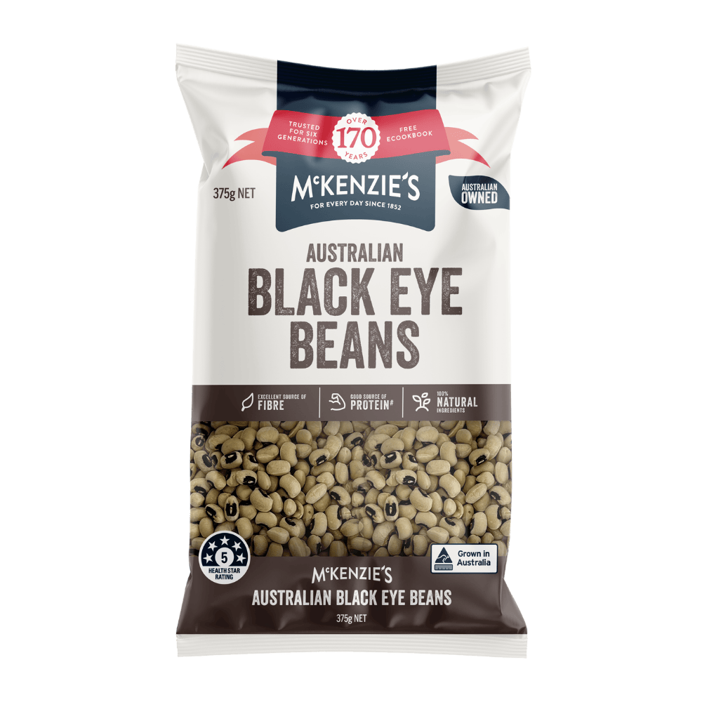 McKenzie’s Australian Black Eye Beans 375g 1