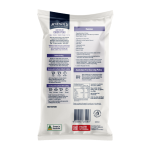 McKenzie’s Australian Chick Peas 375g 2