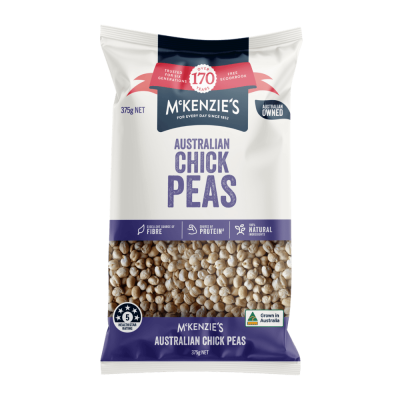 McKenzie’s Australian Chick Peas 375g