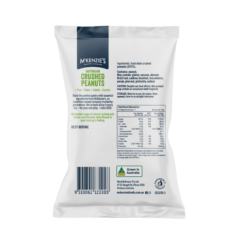 McKenzie’s Crushed Peanuts 150g 2