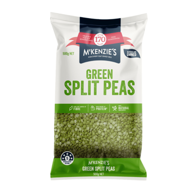 McKenzie’s Green Split Peas 500g