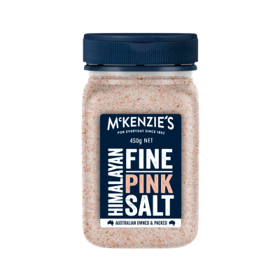 McKenzie’s Himalayan Fine Pink Salt 450g
