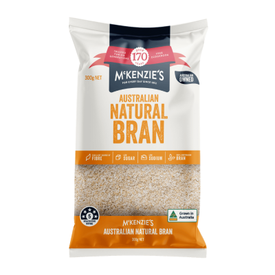 McKenzie’s Natural Bran 300g