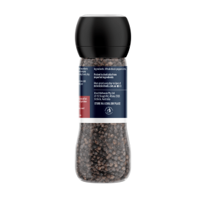 McKenzie’s Whole Black Peppercorn Large Grinder 200g 2
