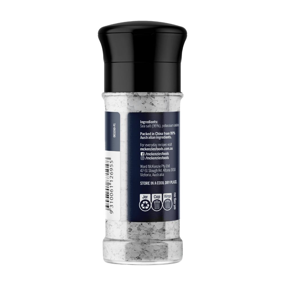 McKenzie’s Iodised Sea Salt 100g 2