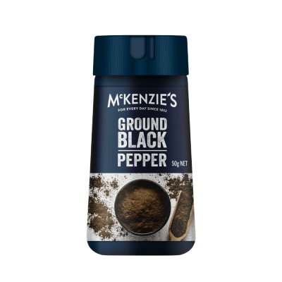McKenzie’s Ground Black Pepper 50g