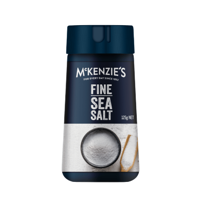 McKenzie’s Fine Sea Salt 125g