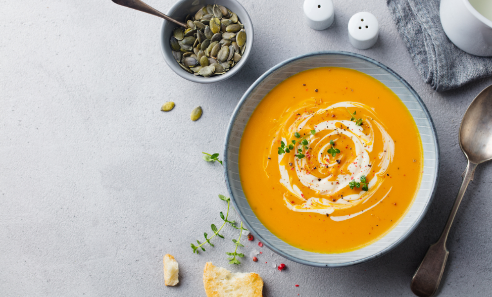 Pumpkin, Turmeric & Coconut Soup