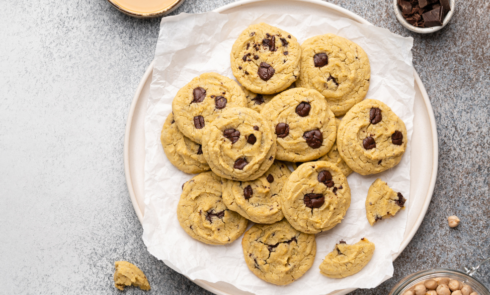 Choc Chickpea Peanut Butter Cookies | McKenzie's Foods