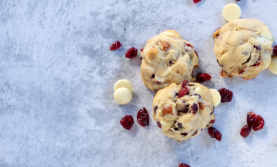 Macadamia & Cranberry Cookies