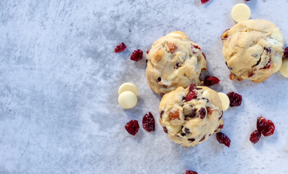 Macadamia & Cranberry Cookies