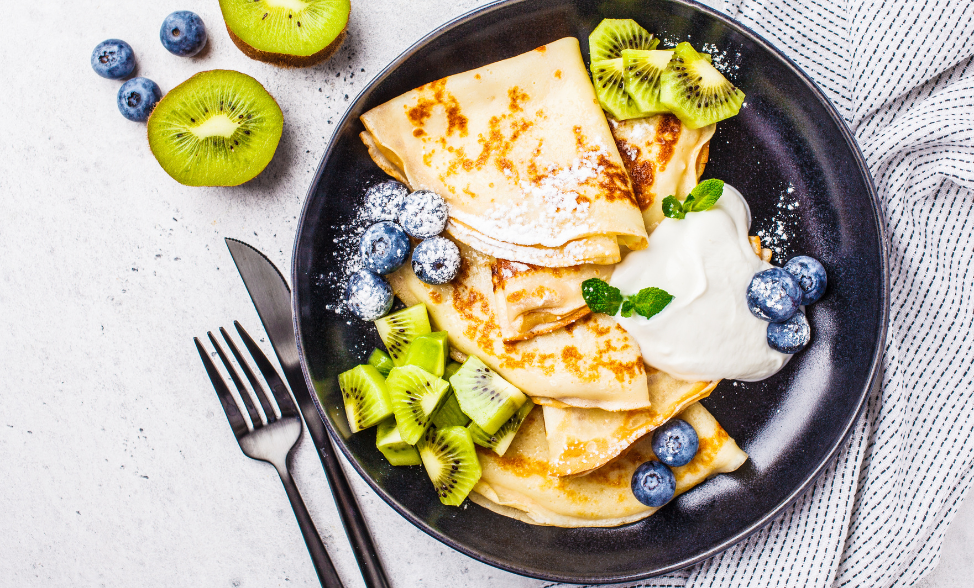 Vegan Flour Sweet Crepes