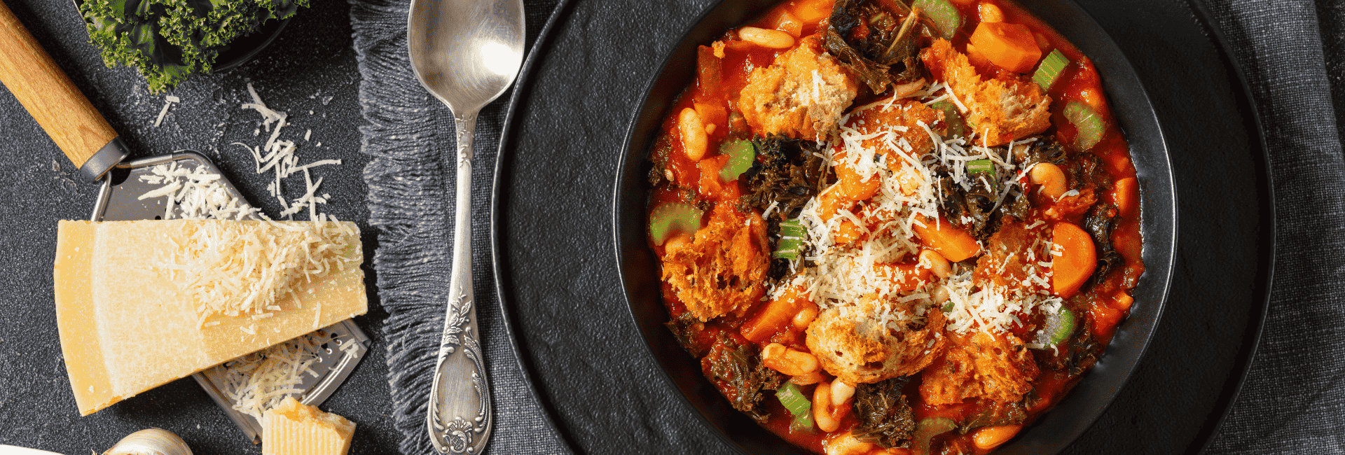 Five Bean Ribollita Soup