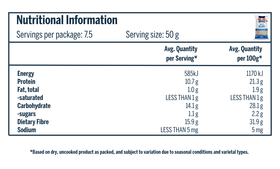 McKenzie’s White Beans 375g 3