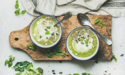 Broccoli and Pea Soup