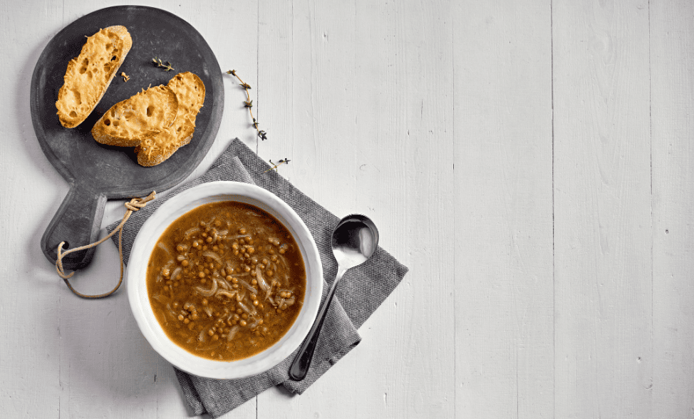 Easy French Lentil & Onion Soup | McKenzie's Foods