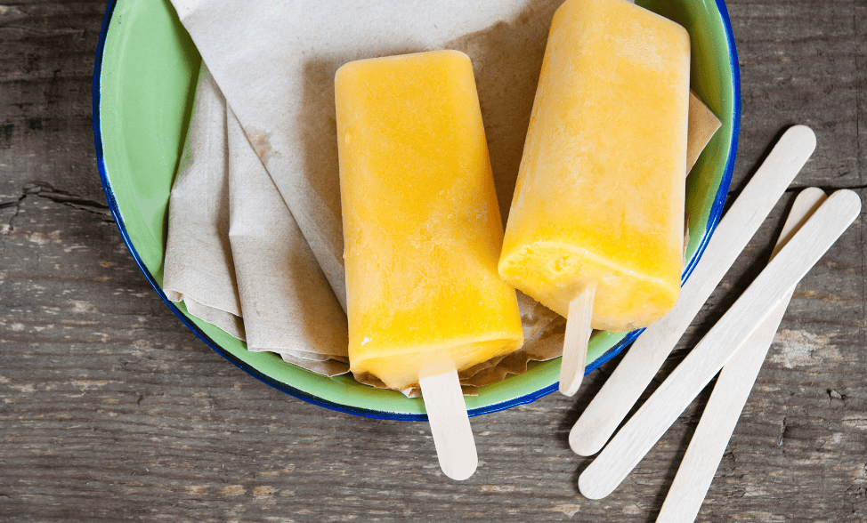 Mango & Coconut Yoghurt Pops