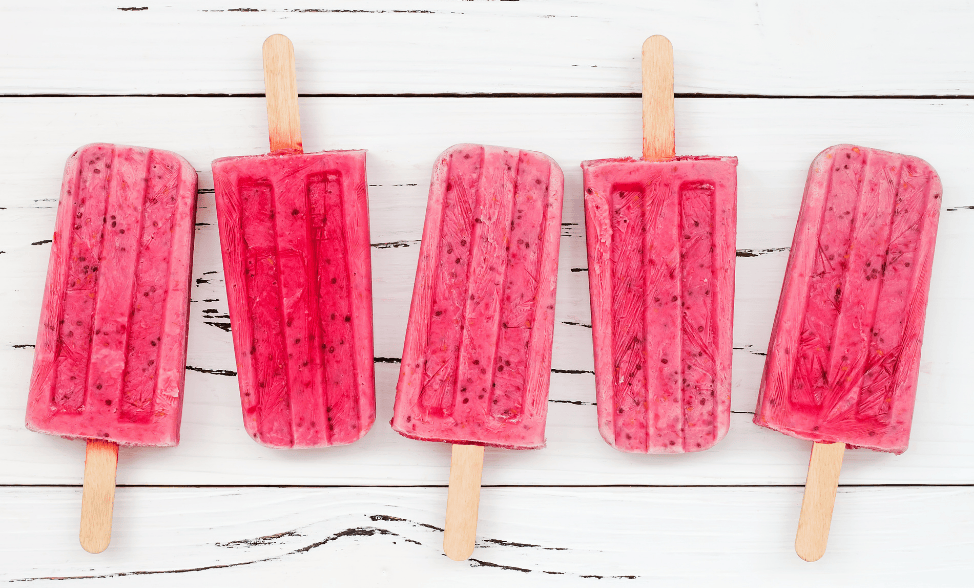 Vegan Berry Coconut Popsicles | McKenzie's Foods