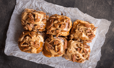 Caramel Pecan Cinnamon Rolls