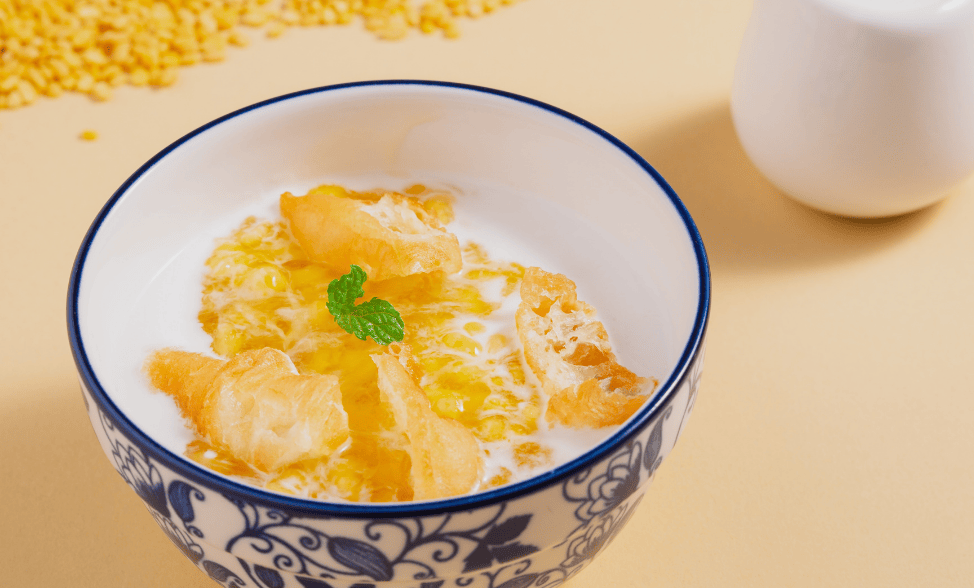 Mung Bean Coconut Pudding