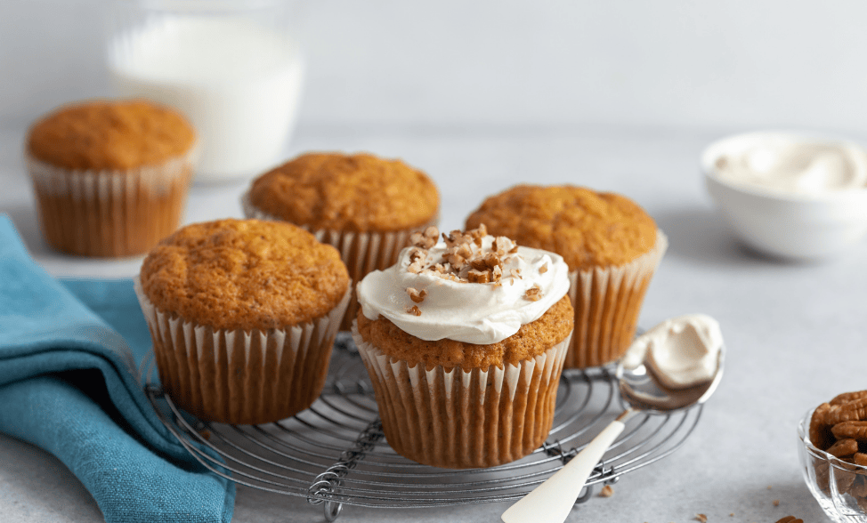 Gluten Free Mini Carrot Cakes