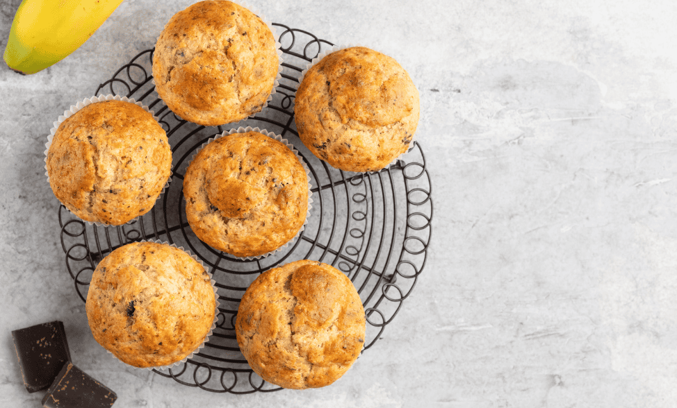 Banana Coconut Muffins
