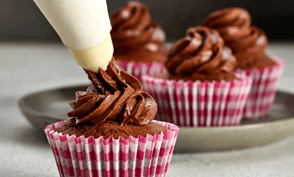 Spelt Cupcakes with Choc Avocado Frosting | McKenzie's Foods