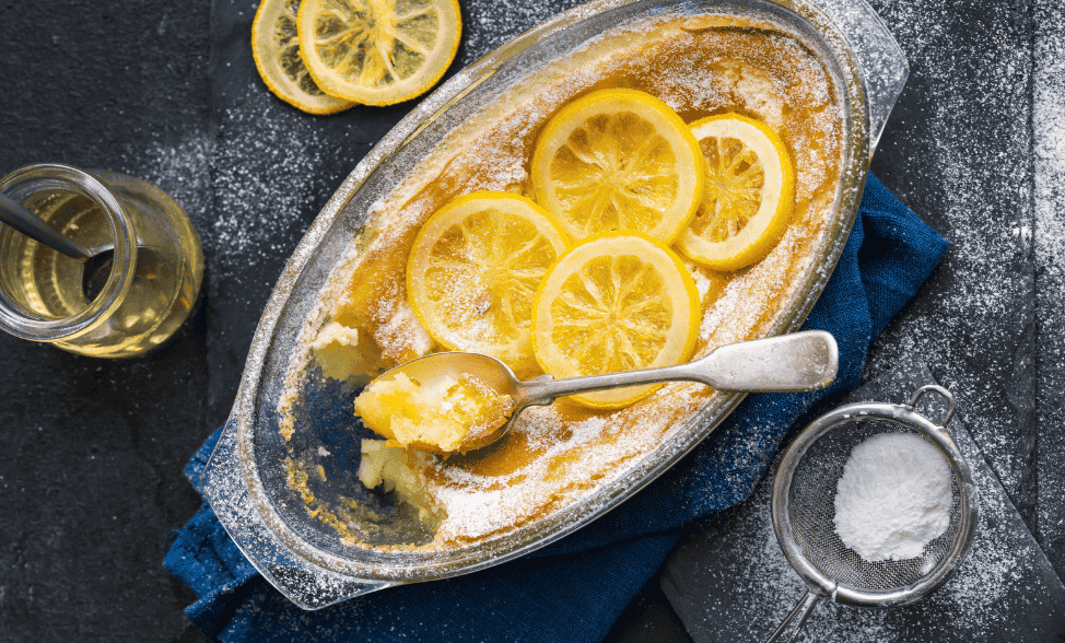 Lemon &amp; Passionfruit Pudding | McKenzie's Foods