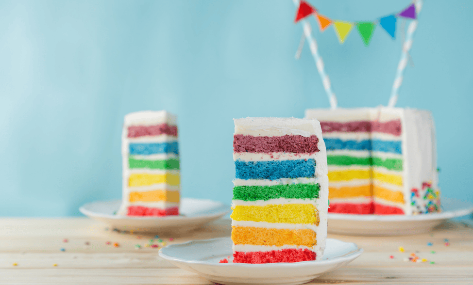 Rainbow Cake