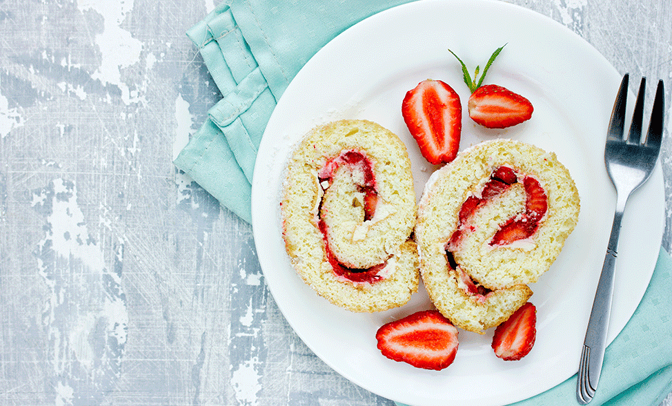 Coconut Roulade Cake | McKenzie's Foods