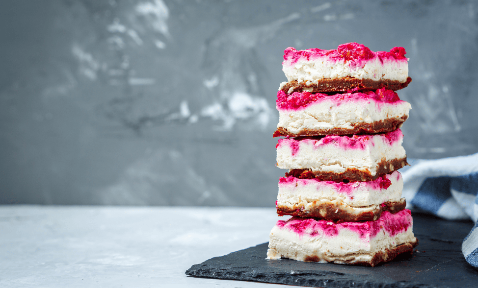Raspberry Cheesecake Bar