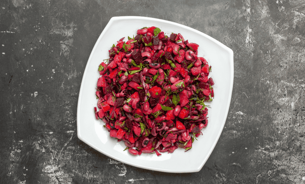 Beetroot & Red Kidney Bean Salad | McKenzie's Foods
