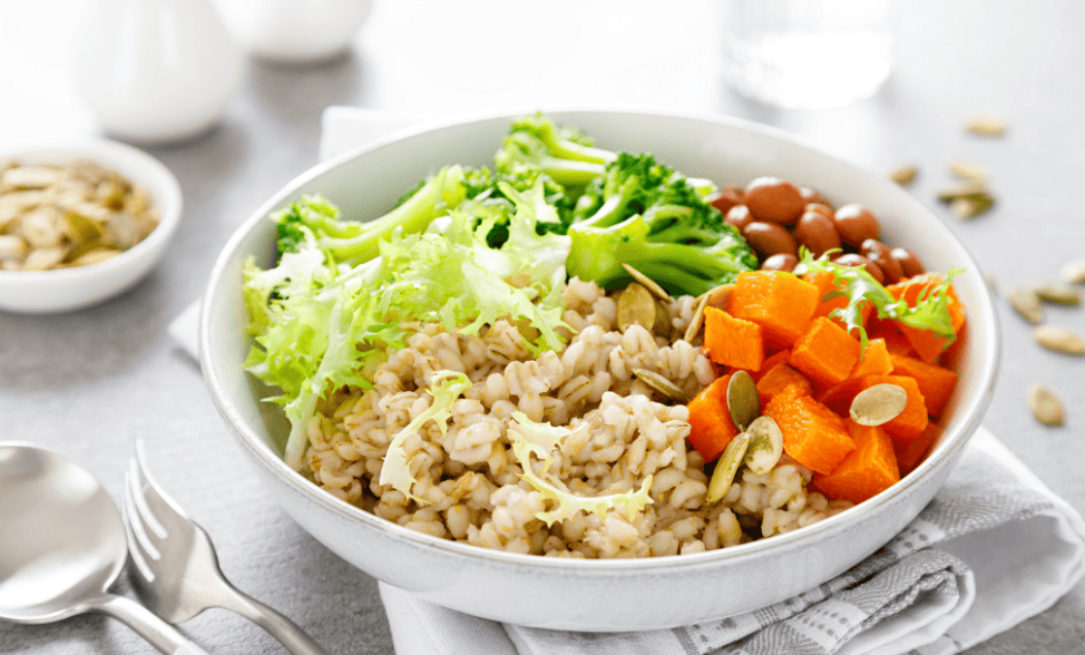 Barley & Honey Roasted Pumpkin Salad