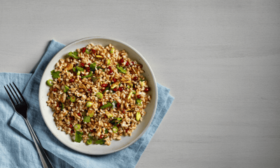 French Lentil Pomegranate Salad