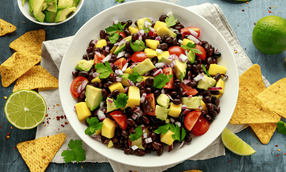 Mexican Black Bean Tortilla Bowl | McKenzie's Foods