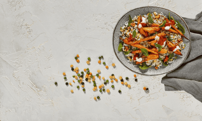 Roasted Carrot & Sweet Potato Salad