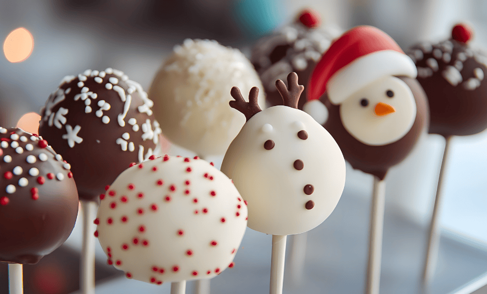 Christmas Cake Pops | McKenzie's Foods