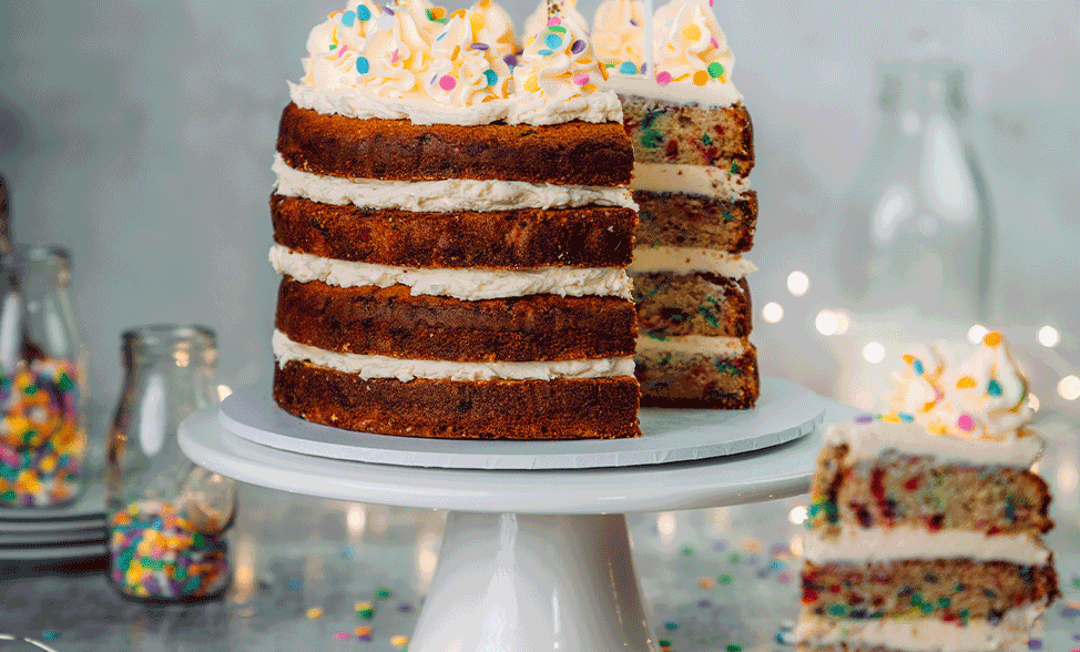 Funfetti Celebration Cake | McKenzie's Foods