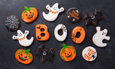 Halloween Gingerbread Biscuits