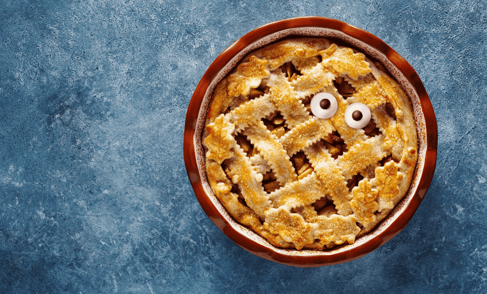 Pear & Walnut Mummy Pie