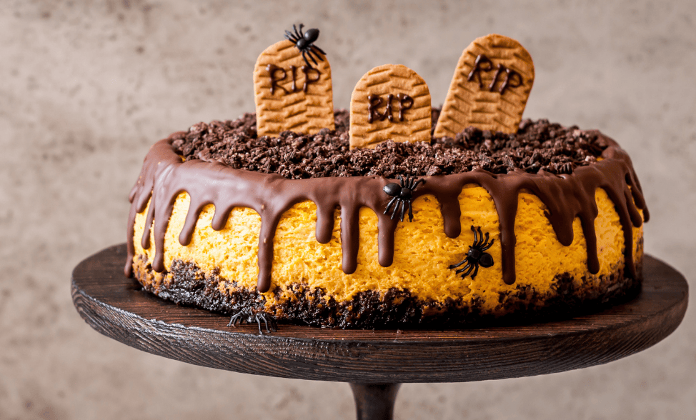 Chocolate Orange Graveyard Cheesecake | McKenzie's Foods