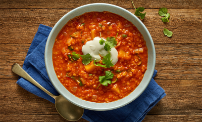 Spiced Red Lentil Soup