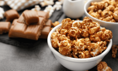 Caramel Salted Popcorn