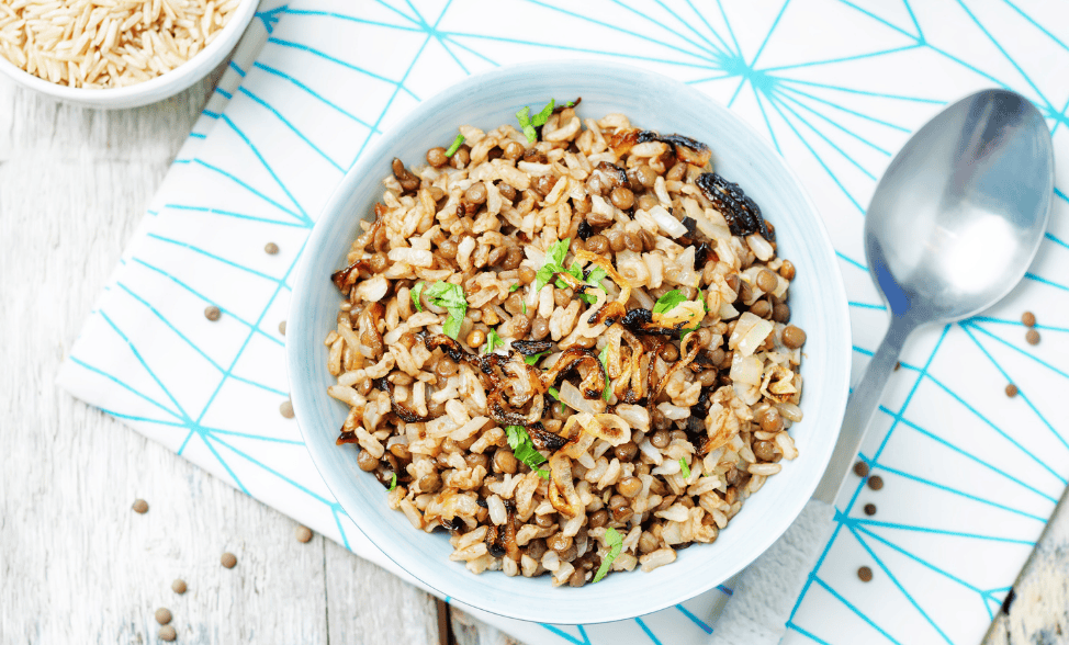 Spiced Rice & Lentils | McKenzie's Foods