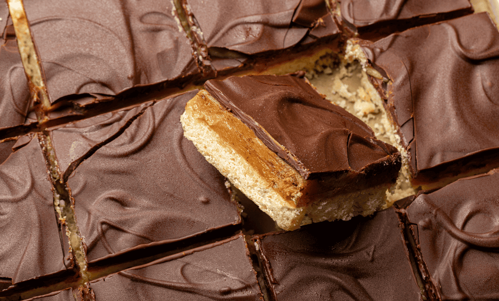 Gluten Free Chocolate Caramel Slice