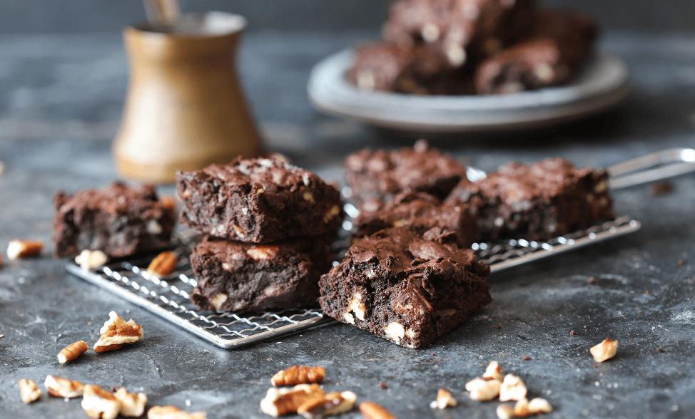 Choc Walnut & Lentil Brownies | McKenzie's Foods