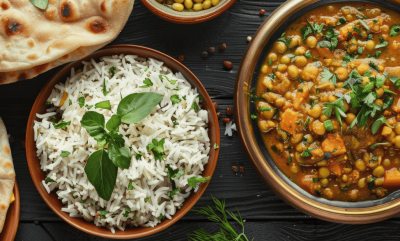 Mung Bean & Coconut Curry