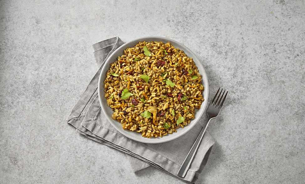 Curried Rice & Lentils | McKenzie's Foods