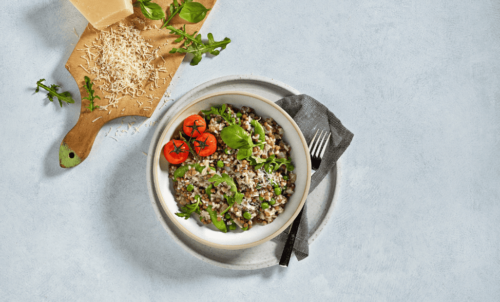 Pea, Rocket & Parmesan Risotto
